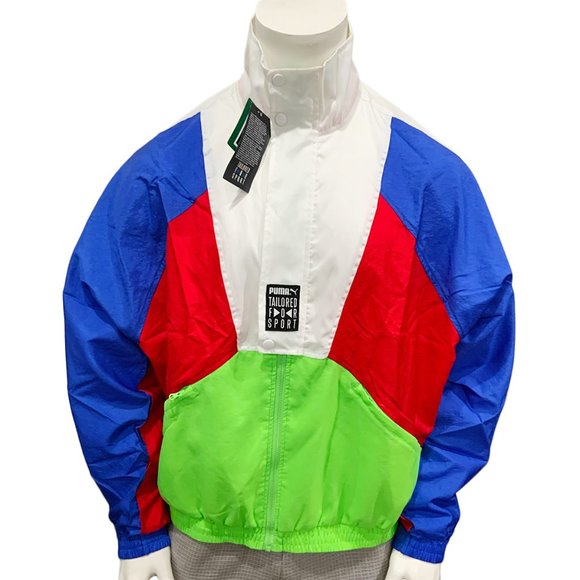 NWT PUMA TAILORED FOR SPORT OG AUTHENTIC MEN'S LONG SLEEVE TRACK JACKET SIZE L